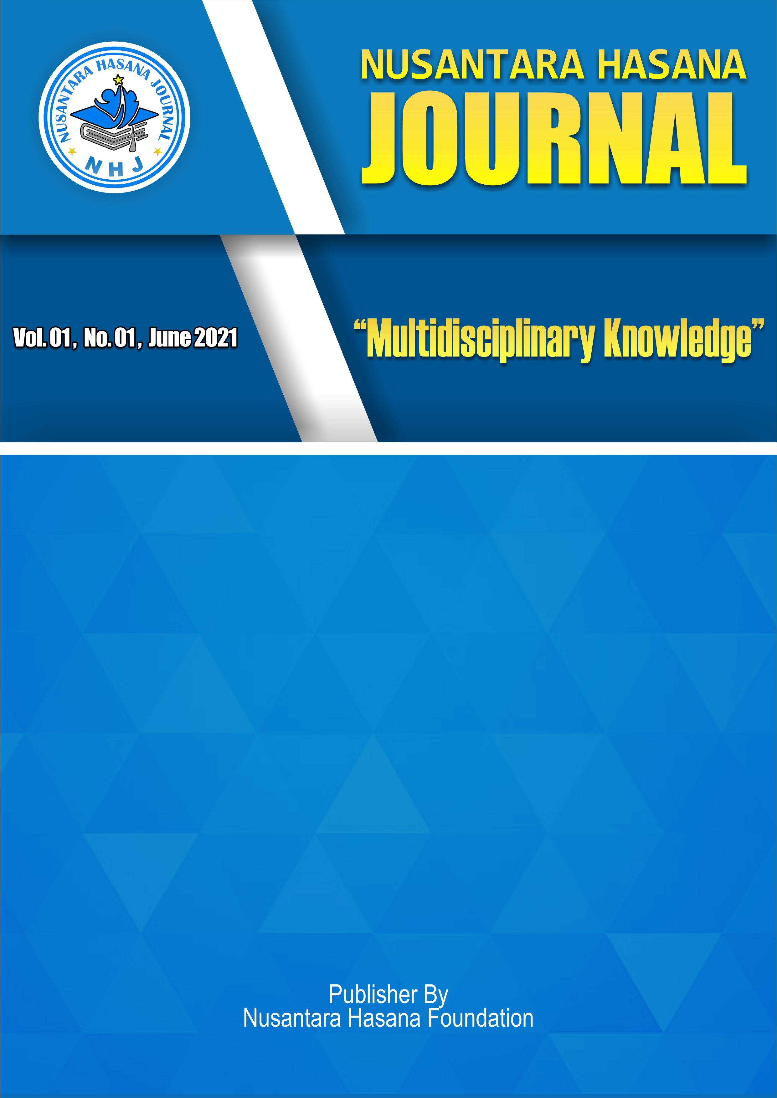 					View Vol. 1 No. 1 (2021): Nusantara Hasana Journal, June 2021
				