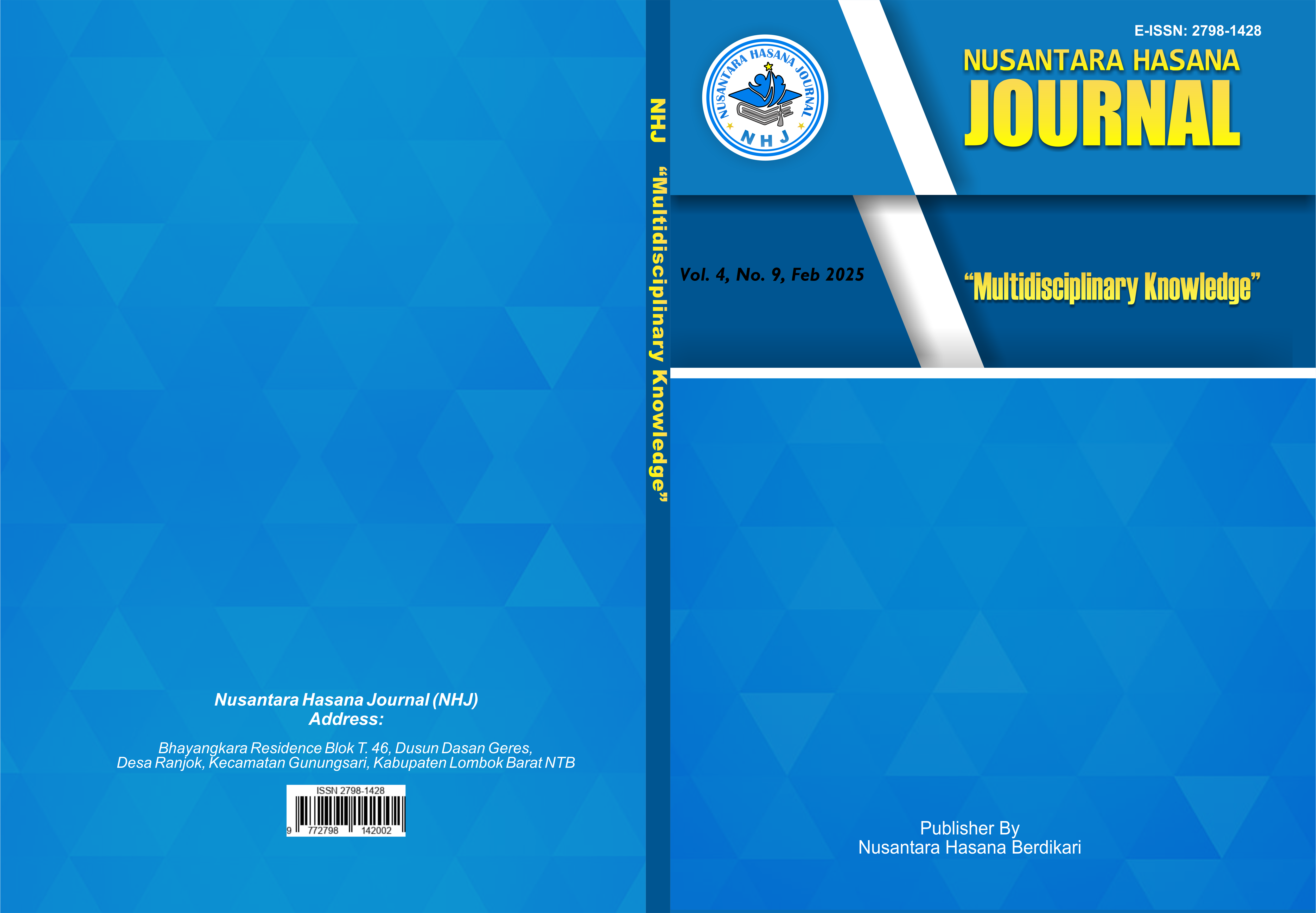 					View Vol. 4 No. 9 (2025): Nusantara Hasana Journal, February 2025
				