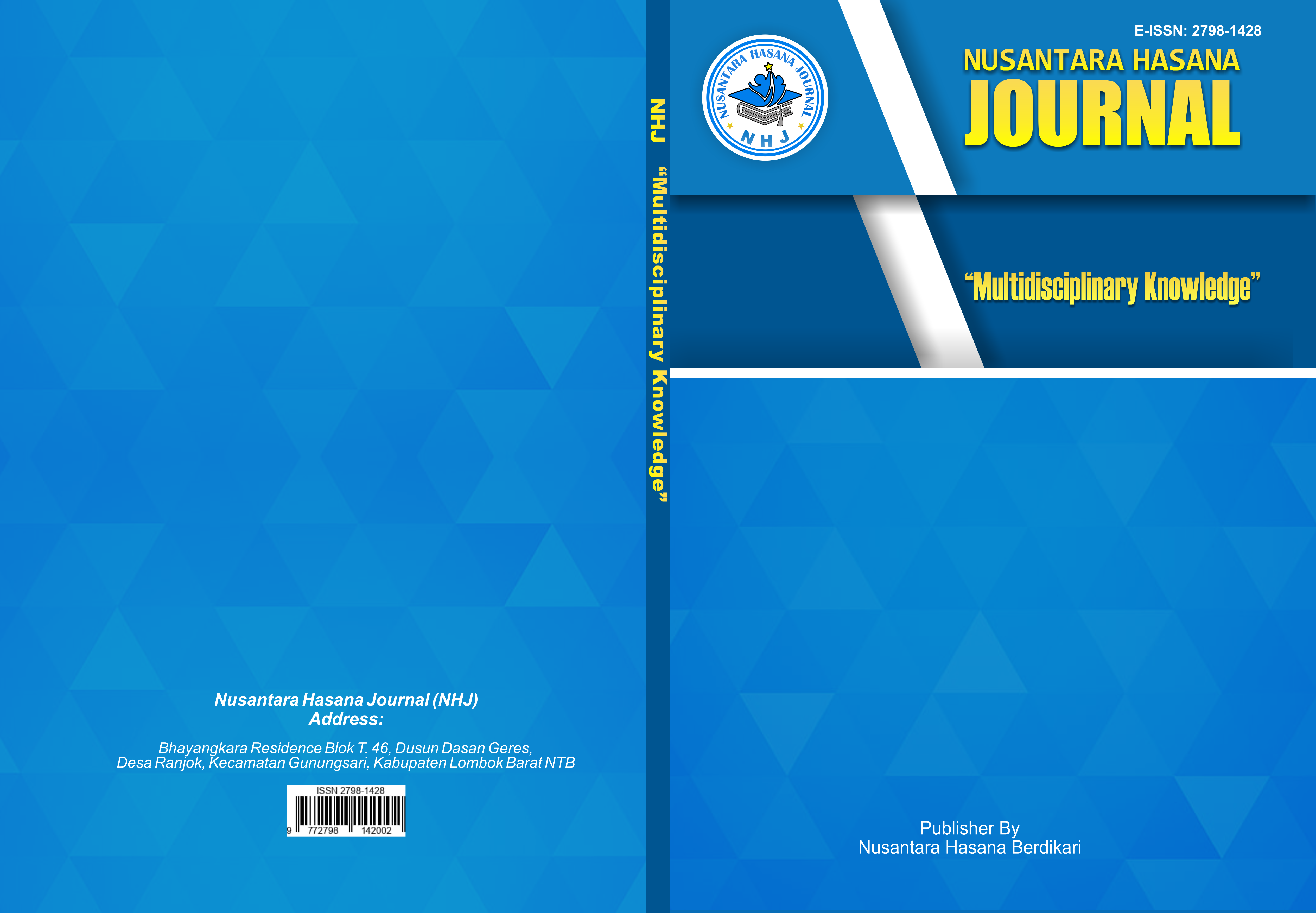 					View Vol. 1 No. 8 (2022): Nusantara Hasana Journal, January 2022
				